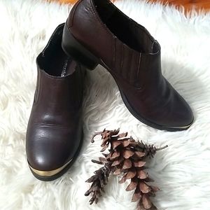 Naturalizer short brown booties